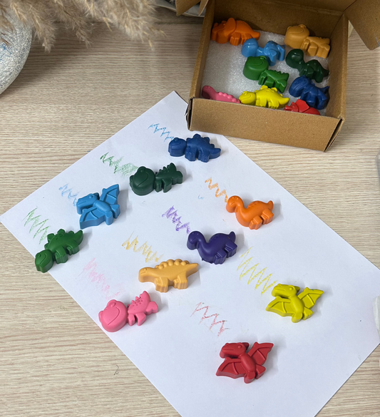 Mini Dino Doddle Crayons