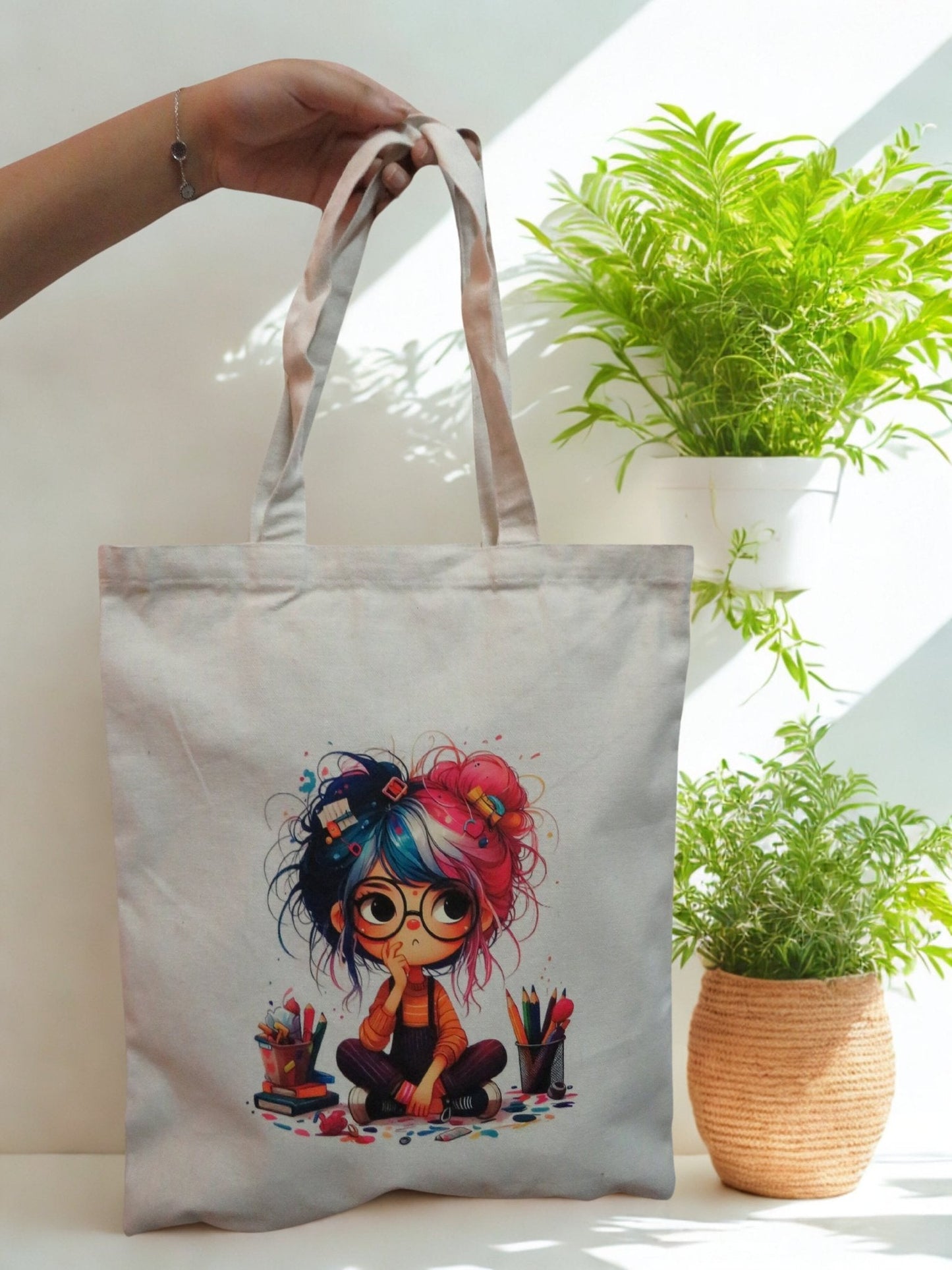 Curious Chaos Tote Bag - Zesty Kala