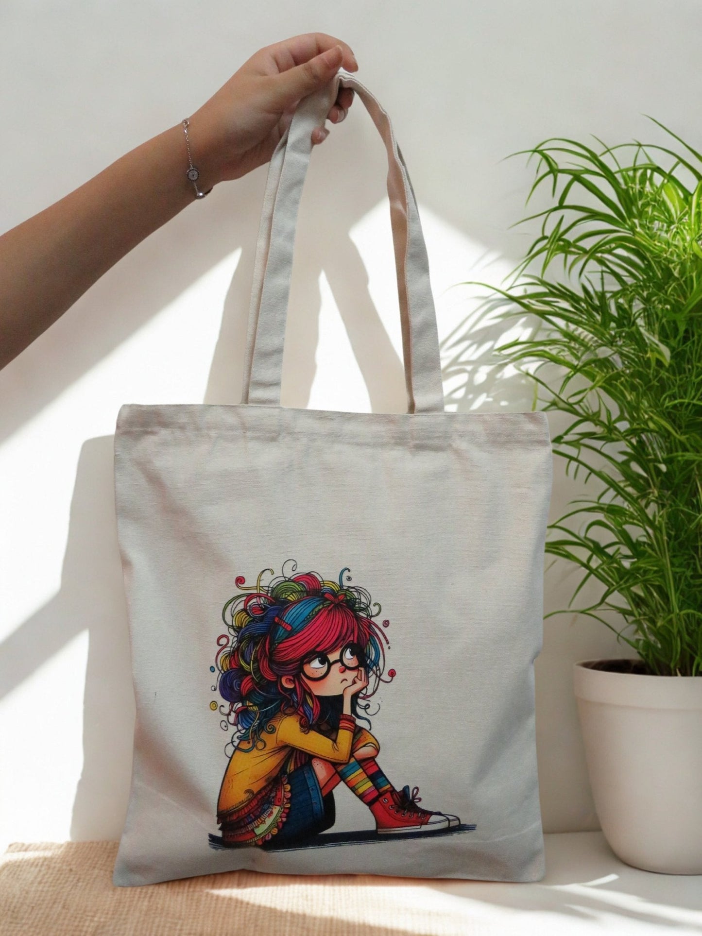 Curious Chaos Tote Bag - Zesty Kala