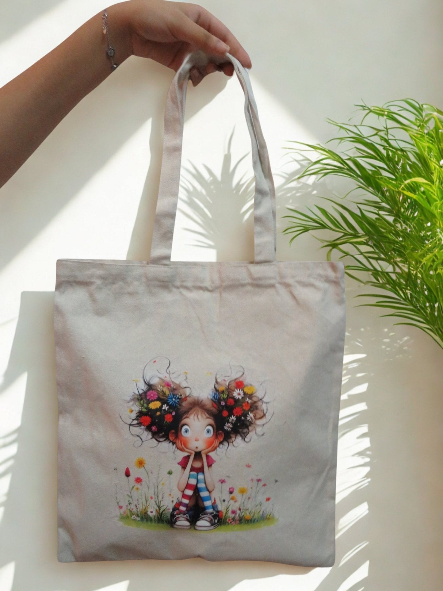 Pop Of Pigtail Tote bag - Zesty Kala