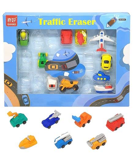 Snappy Rubs : Unique Apart and Fit Puzzle Erasers - Zesty Kala Stationary