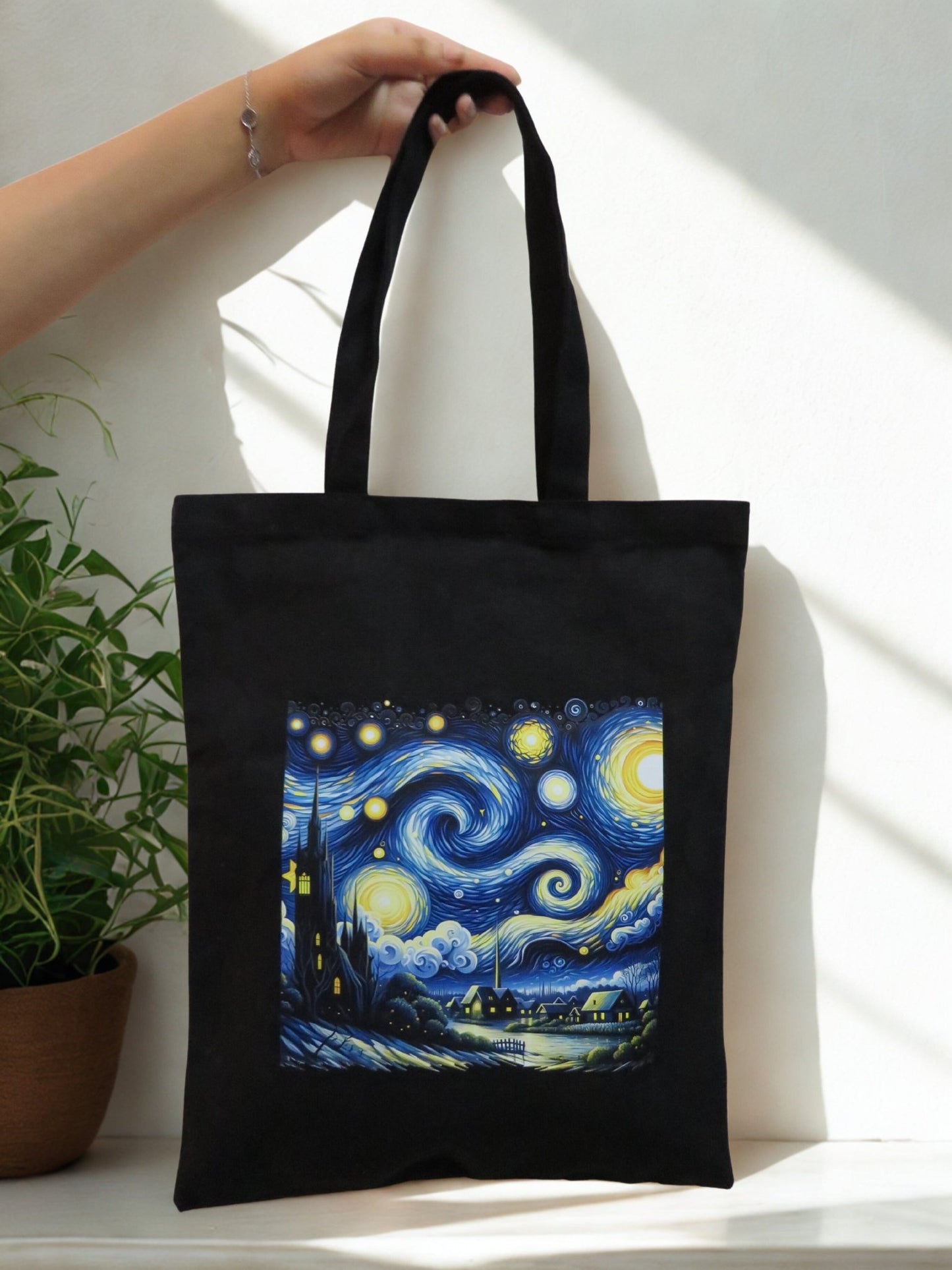Starry Night Tote Bag - Zesty Kala