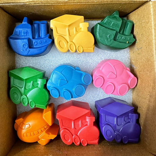 Toony Transport Crayons - Zesty Kala Stationary