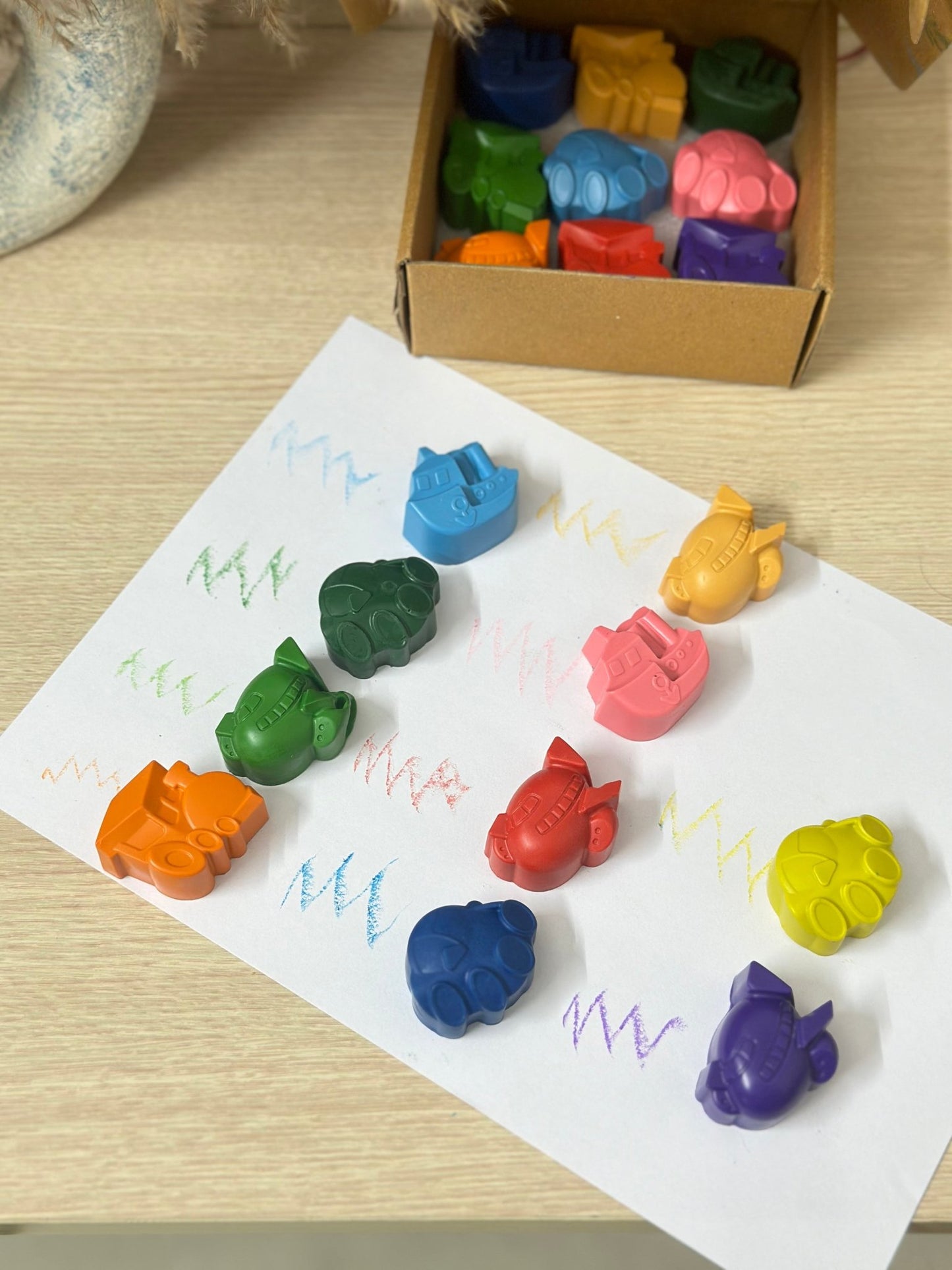 Toony Transport Crayons - Zesty Kala Stationary