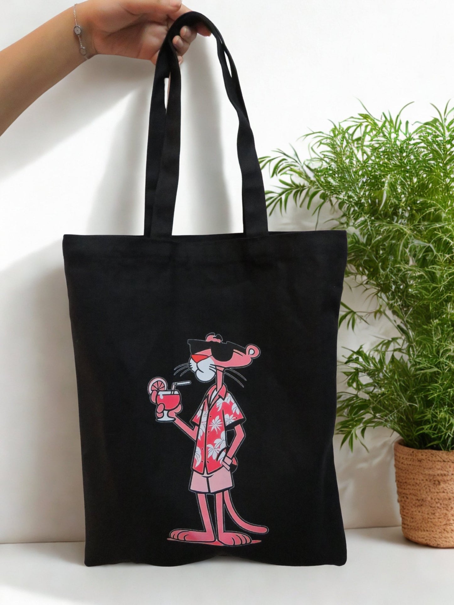 Vacation Panther Tote Bag - Zesty Kala