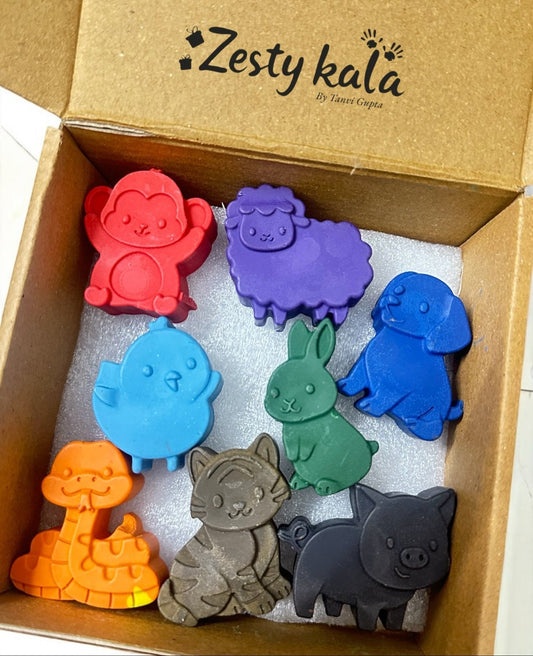Wild Wonders Animal Crayons - Zesty Kala