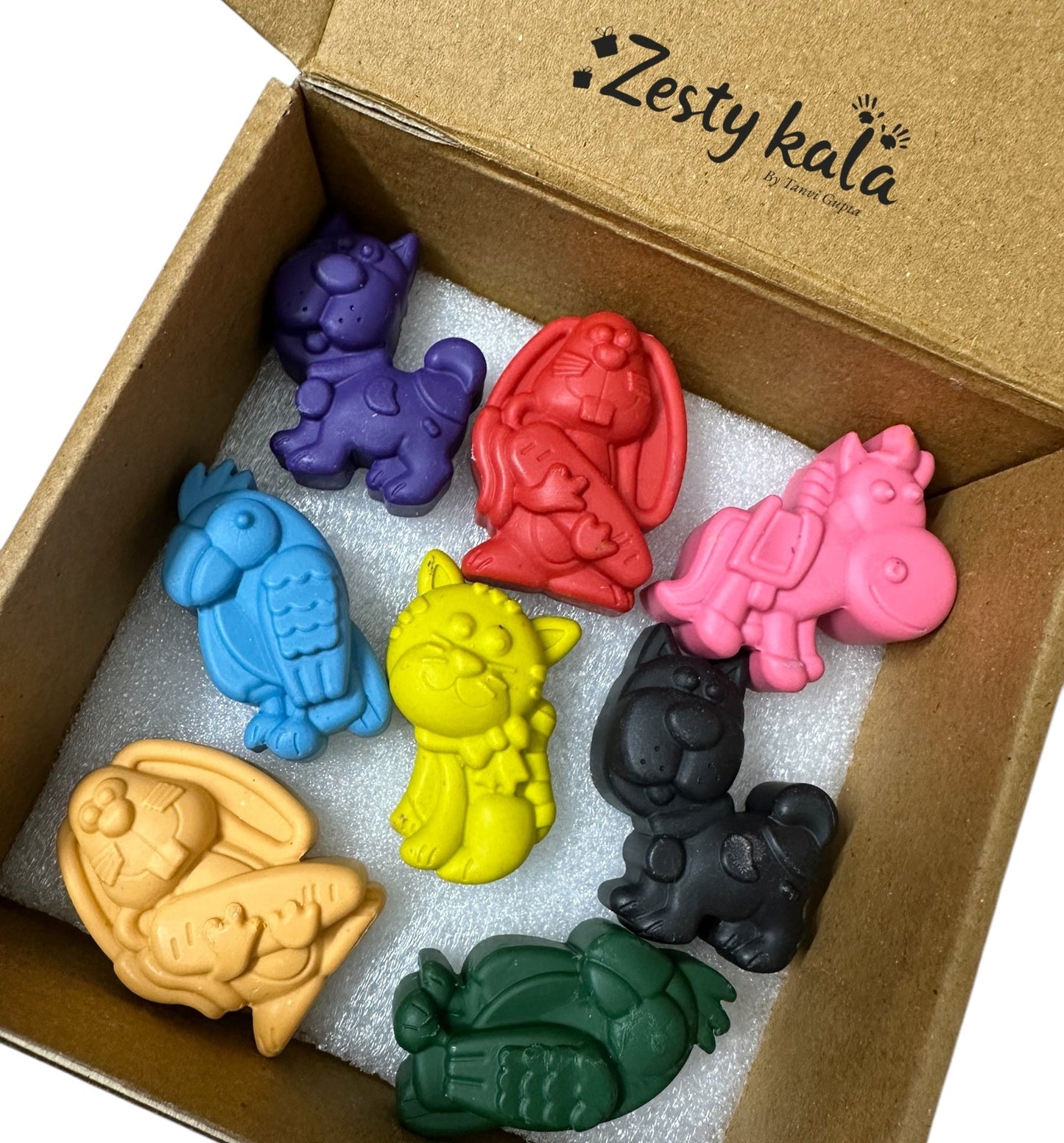 Wild Wonders Animal Crayons - Zesty Kala