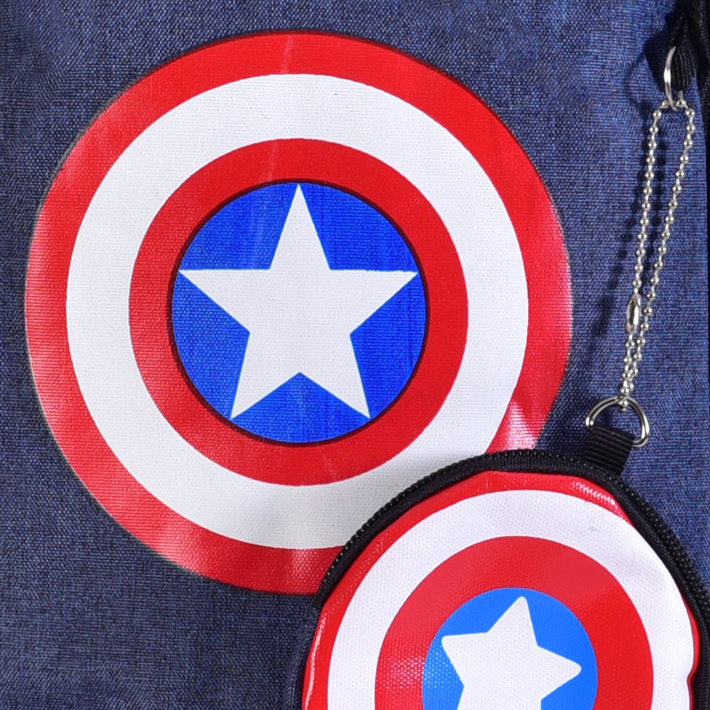 Captain America Themed Bag - Zesty Kala Stationary