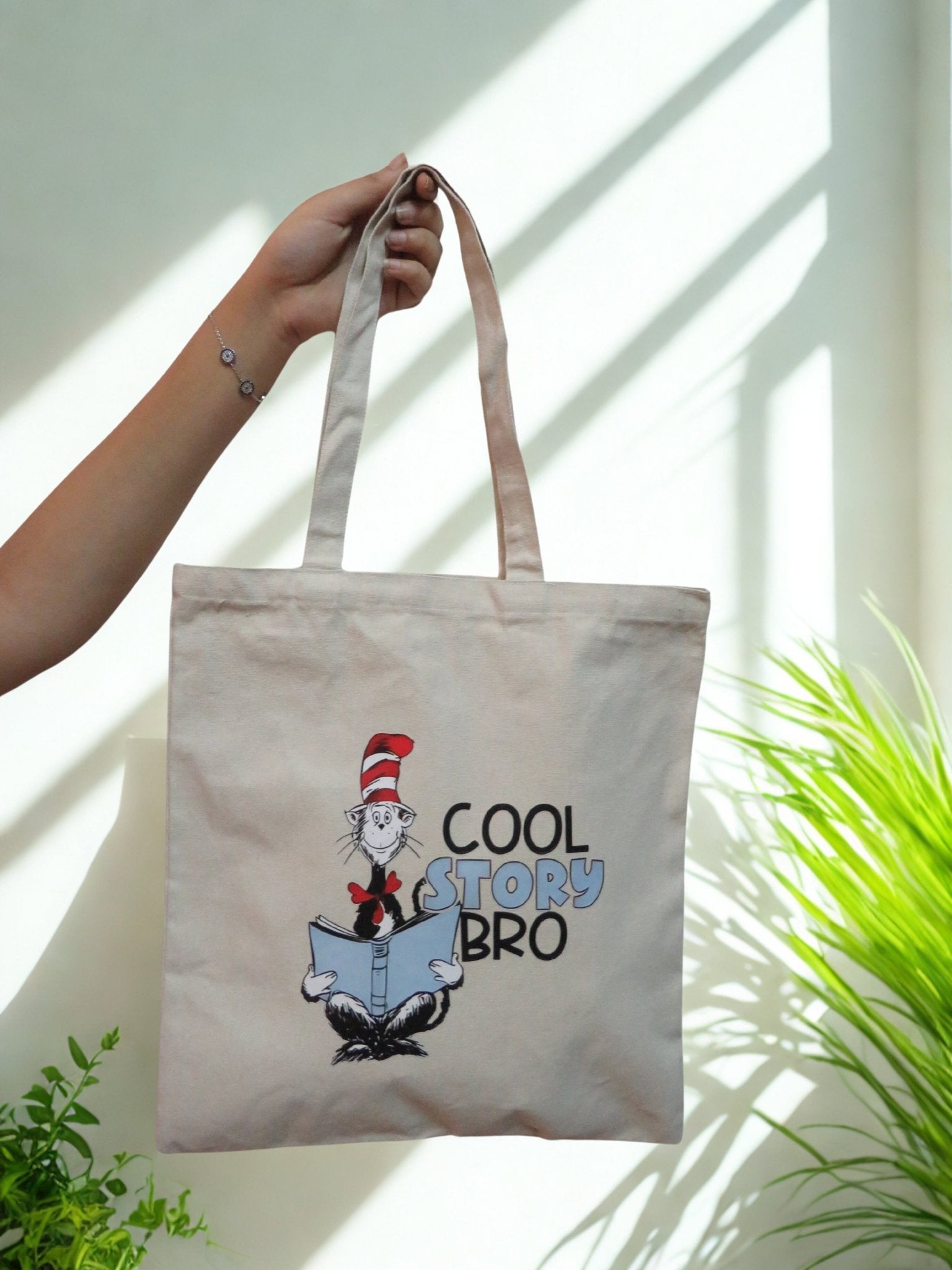 "Cool Story Bro” Tote Bag - Zesty Kala