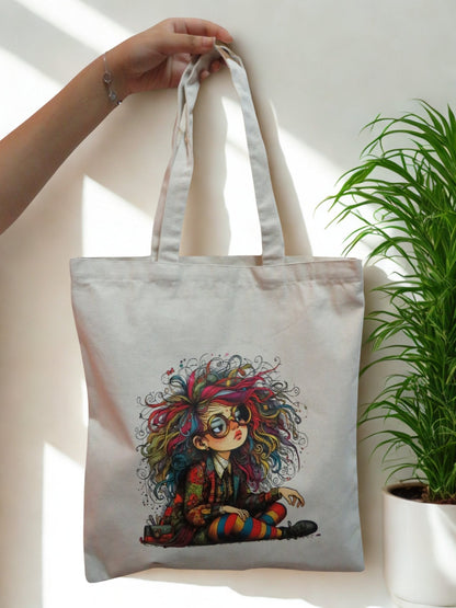Curious Chaos Tote Bag - Zesty Kala