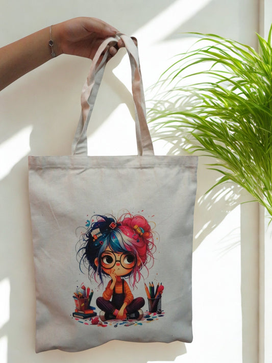 Curious Chaos Tote Bag - Zesty Kala