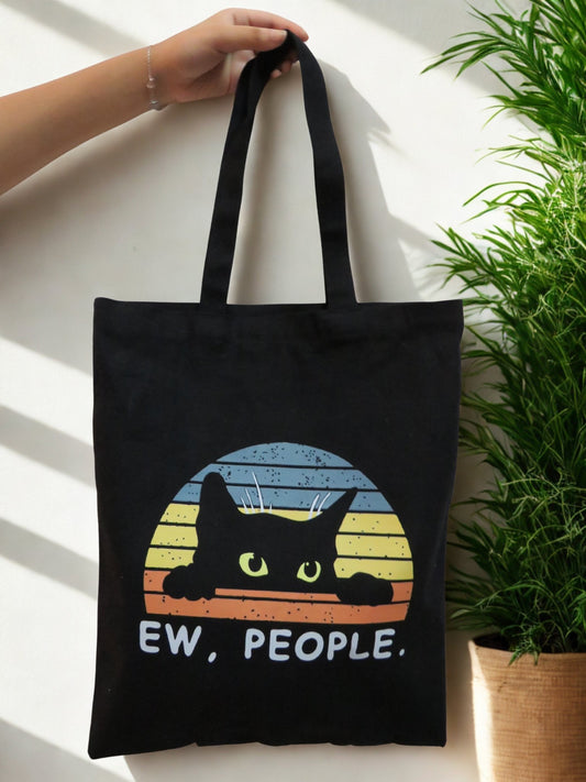 "Ew, People" Tote Bag - Zesty Kala