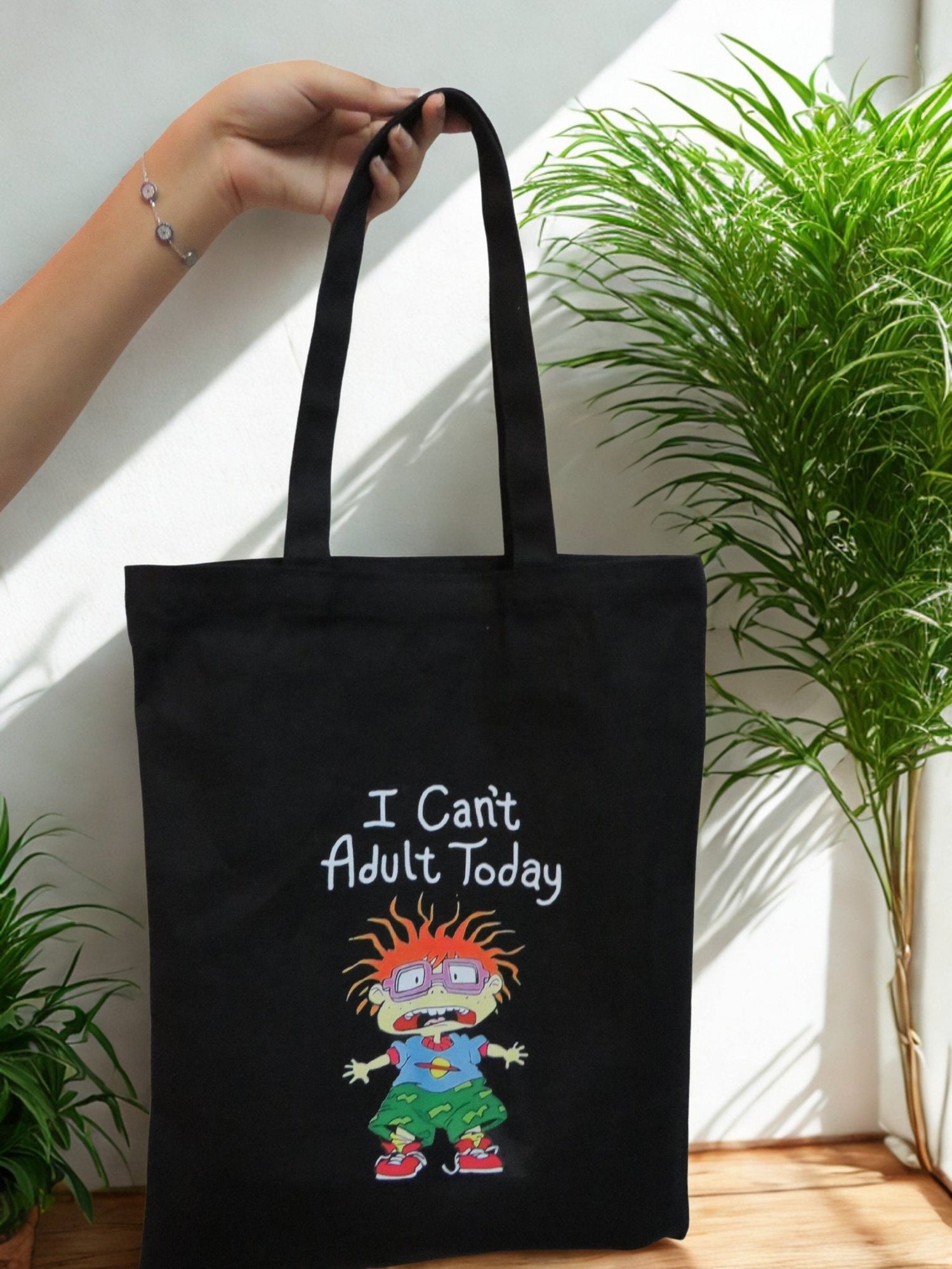 I Can't Adult Today Tote Bag - Zesty Kala