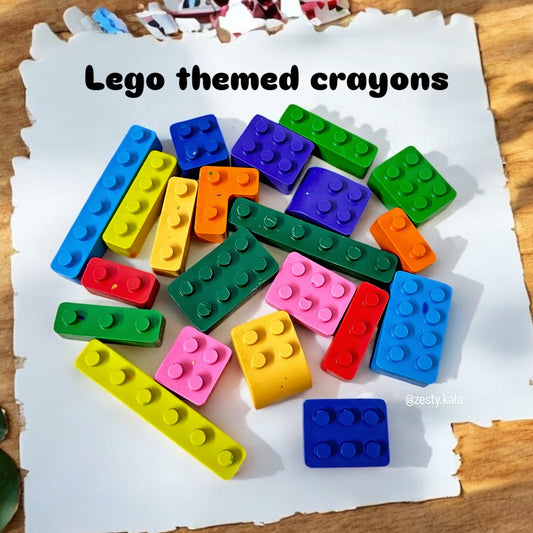 Lego Block Crayons - Zesty Kala