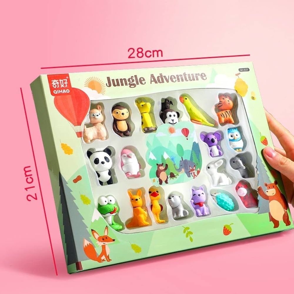 Snappy Rubs : Unique Apart and Fit Puzzle Erasers - Zesty Kala Stationary