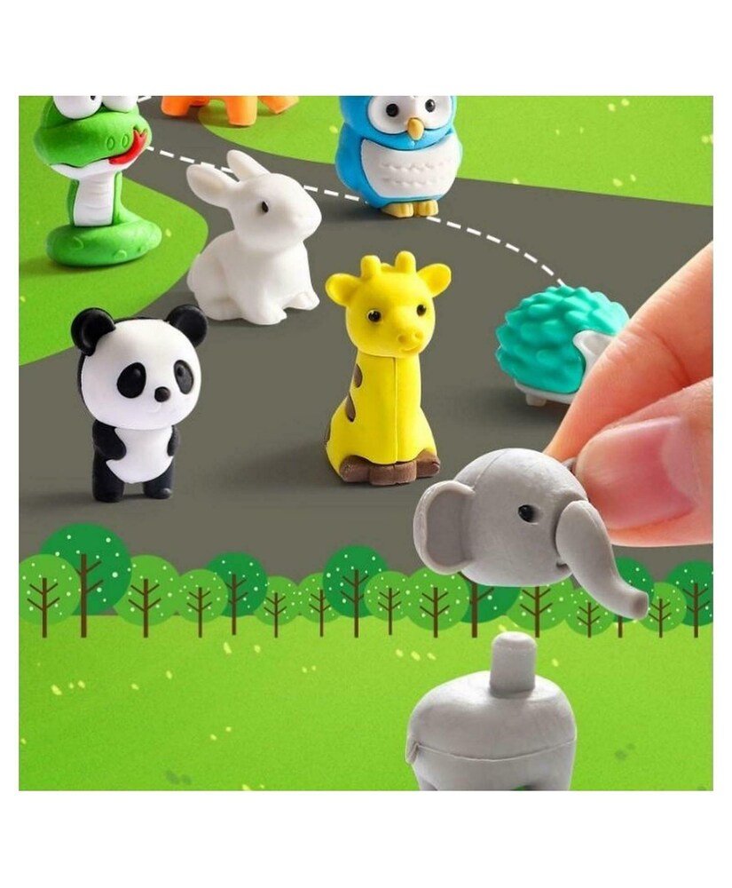 Snappy Rubs : Unique Apart and Fit Puzzle Erasers - Zesty Kala Stationary