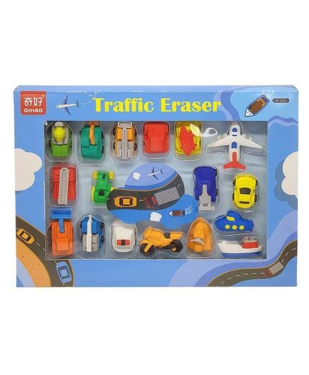 Snappy Rubs : Unique Apart and Fit Puzzle Erasers - Zesty Kala Stationary