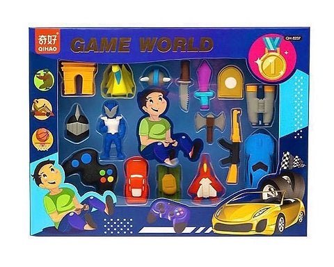 Snappy Rubs : Unique Apart and Fit Puzzle Erasers - Zesty Kala Stationary