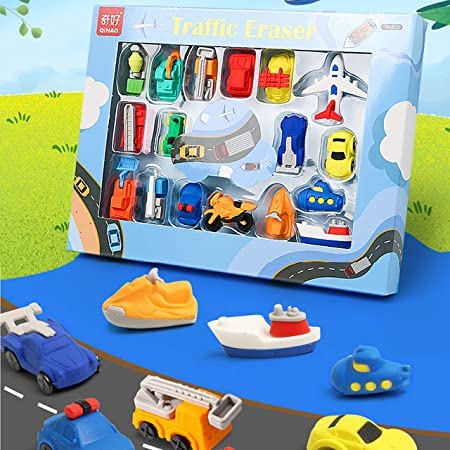 Snappy Rubs : Unique Apart and Fit Puzzle Erasers - Zesty Kala Stationary