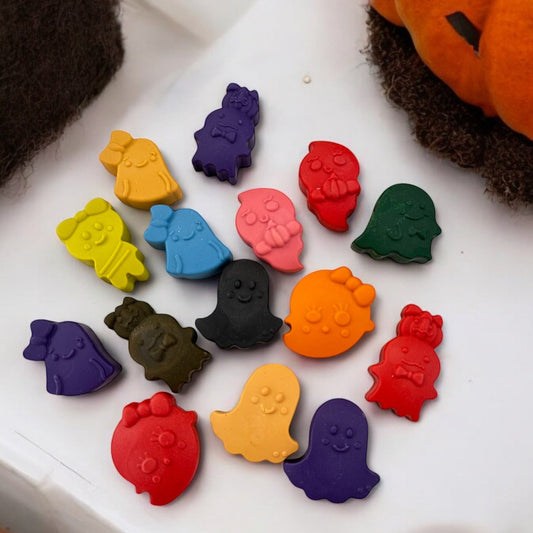 Spooky Ghost Crayons - Zesty Kala
