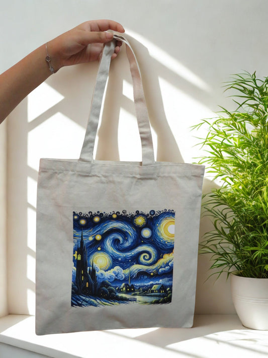 Starry Night Tote Bag - Zesty Kala