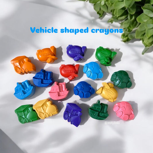 Toony Transport Crayons - Zesty Kala Stationary
