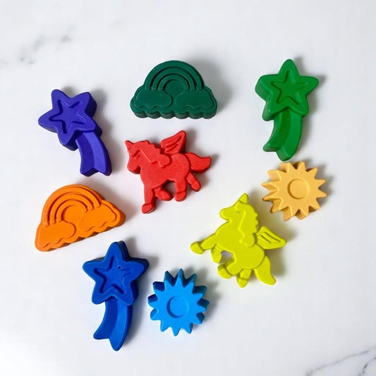 Unicorn Wishes Crayons - Zesty Kala Stationary
